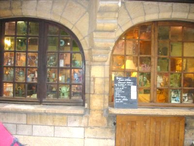 13th C Dijon Alley Curiosity Shop.
